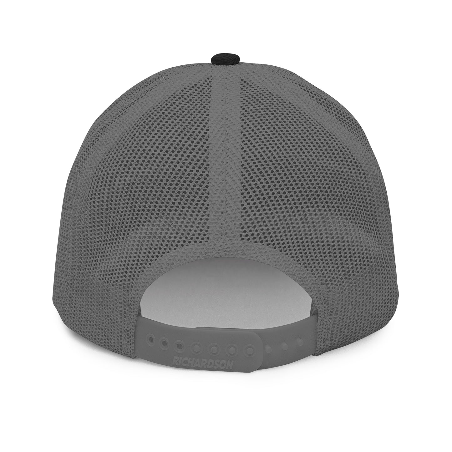 Black/Grey Idaho Panel Trucker Cap
