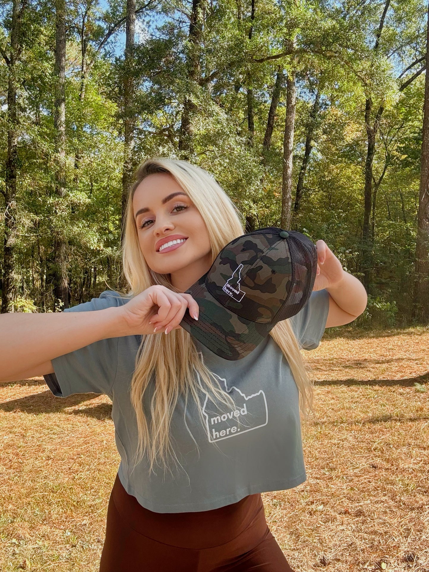 Camouflage Idaho trucker hat (BESTSELLER!)