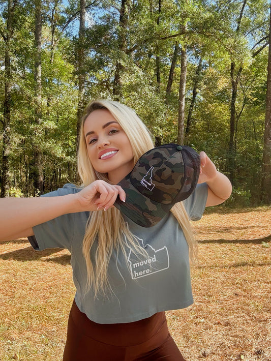 Camouflage Idaho trucker hat (BESTSELLER!)