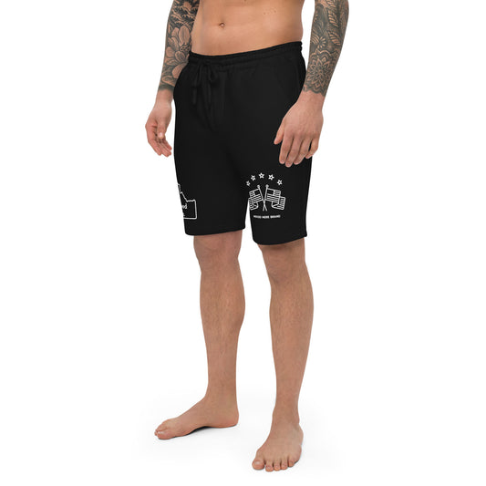 Black Idaho Men's fleece shorts